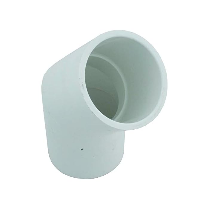 ~LASCO FITTINGS INC 417-025 2-1/2? SLIP 45^ ELL~