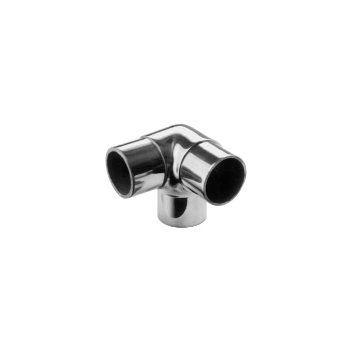 40-733/1H Polished Stainless Steel Flush Side Outlet Ell 1-1/2? Tubing