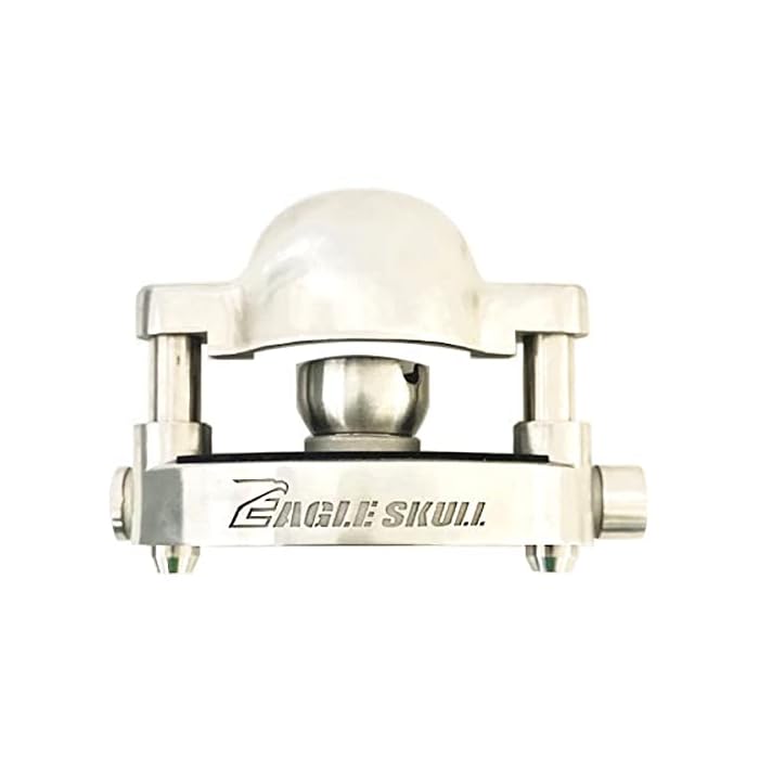 Alarmed stainless steel trailer coupler hitch lock loud alarms 120dB alarm travel camp ground camping horse shows boat marina dump trailers storage RV park locking cargo curt demco atwood stop thieves