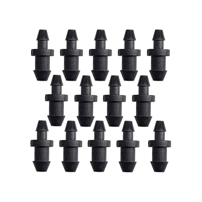Drip Irrigation Drip Irrigation Goof Hole Plugs 1/4 Inch Tube Closure Irrigation Stoppers for Hose or Tubing End Caps Puncture to Insert Fittings for Home Garden Lawn Supplies (150)