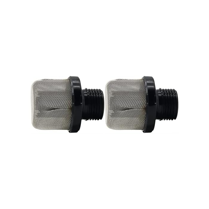 2pcs 288716 Airless Paint Sprayer Replacement Inlet Strainer, 3/4-Inch Thread, Fits for Magnum X5 LTS15 X7 LTS17 ProX7 ProX17 ProX9 ProX19 ProX17 ProLTS 170 ProX19 ProLTS 190 Airless Sprayer Painter
